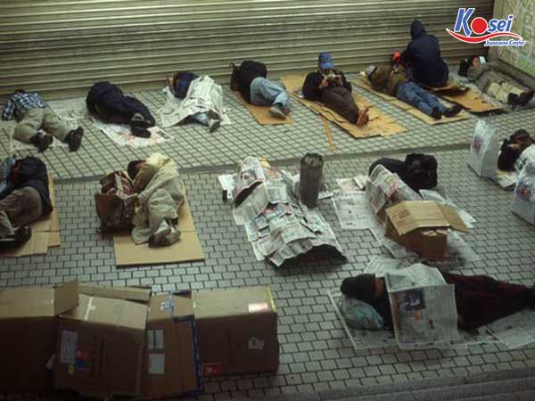 Bất ngờ với 1 hạt sạn trong xã hội Nhật Bản: người vô gia cư