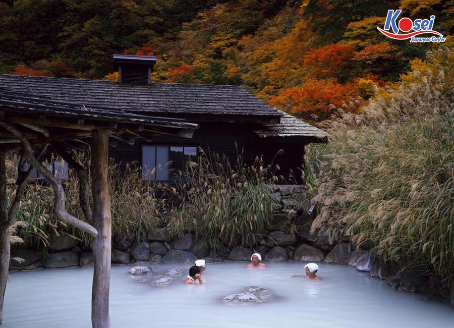 Mách bạn top 4 suối nước nóng ở Nhật đẹp như tiên cảnh