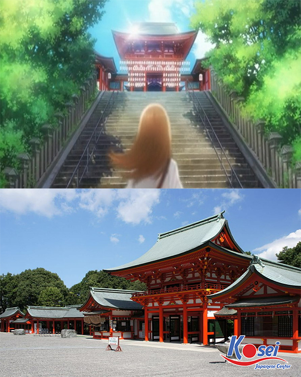 những địa điểm có thật trong anime, địa điểm anime, địa điểm đẹp anime, địa điểm anime ở nhật, 8 địa điểm đẹp trong anime