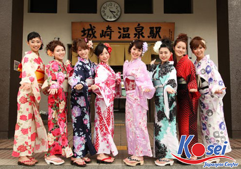 yukata nhật bản, trang phục yukata nhật bản