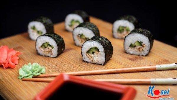 kiến thức về sushi hosomaki