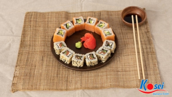 kiến thức về sushi uramaki