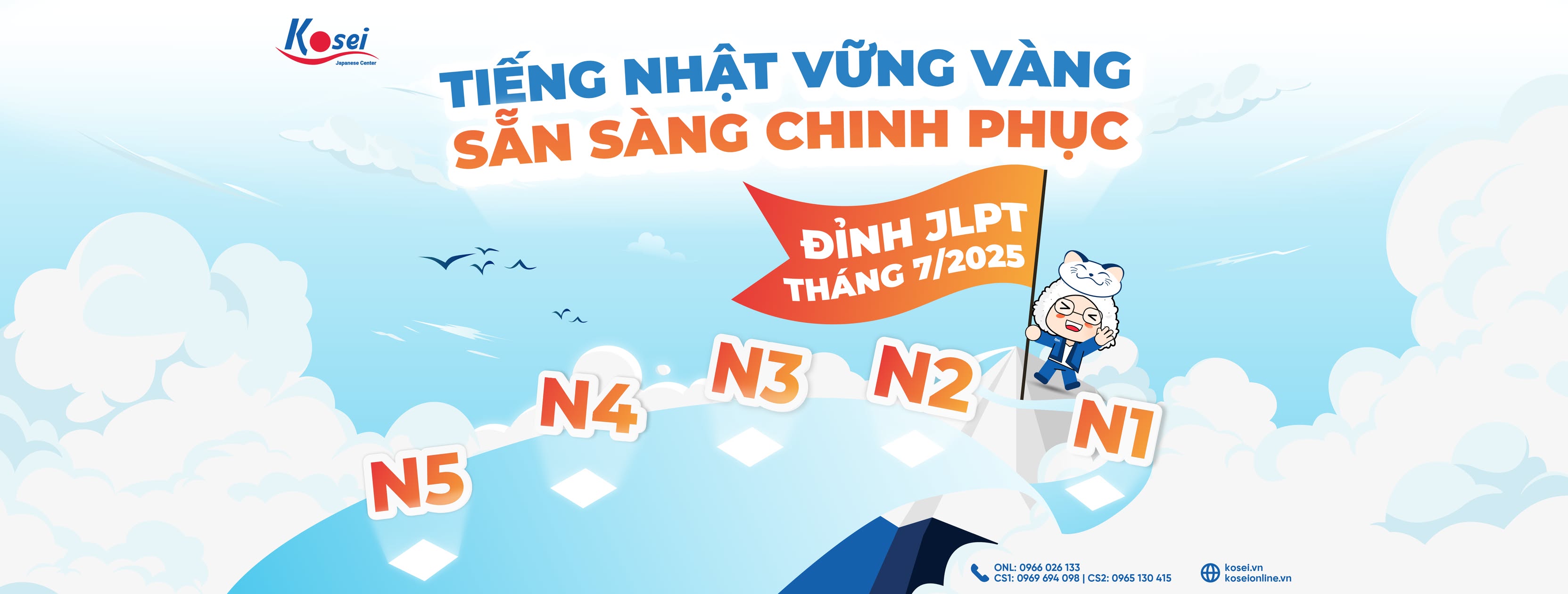 [CHÍNH THỨC] THỜI GIAN THI JLPT 7/2025 N5-N1 Ở VIỆT NAM &amp; NHẬT BẢN
