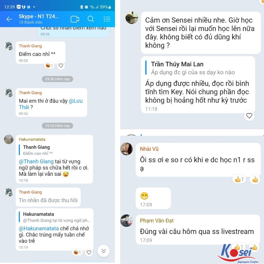 kosei, thi jlpt, jlpt 12/2023, ngày thi jlpt, trung tâm tiếng nhật, kosei nihongo