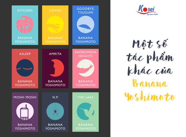 tác phẩm văn học Kitchen - Banana Yoshimoto