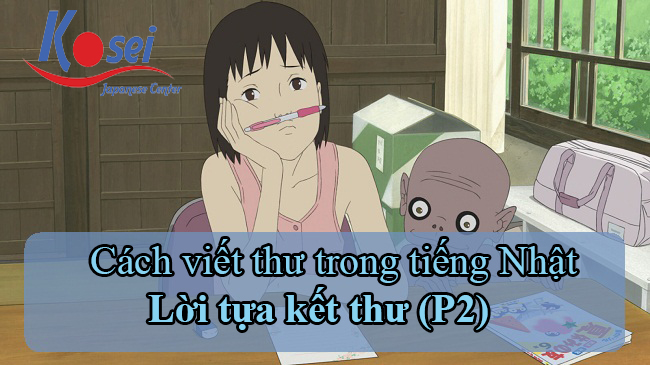 cách viết thư trong tiếng nhật