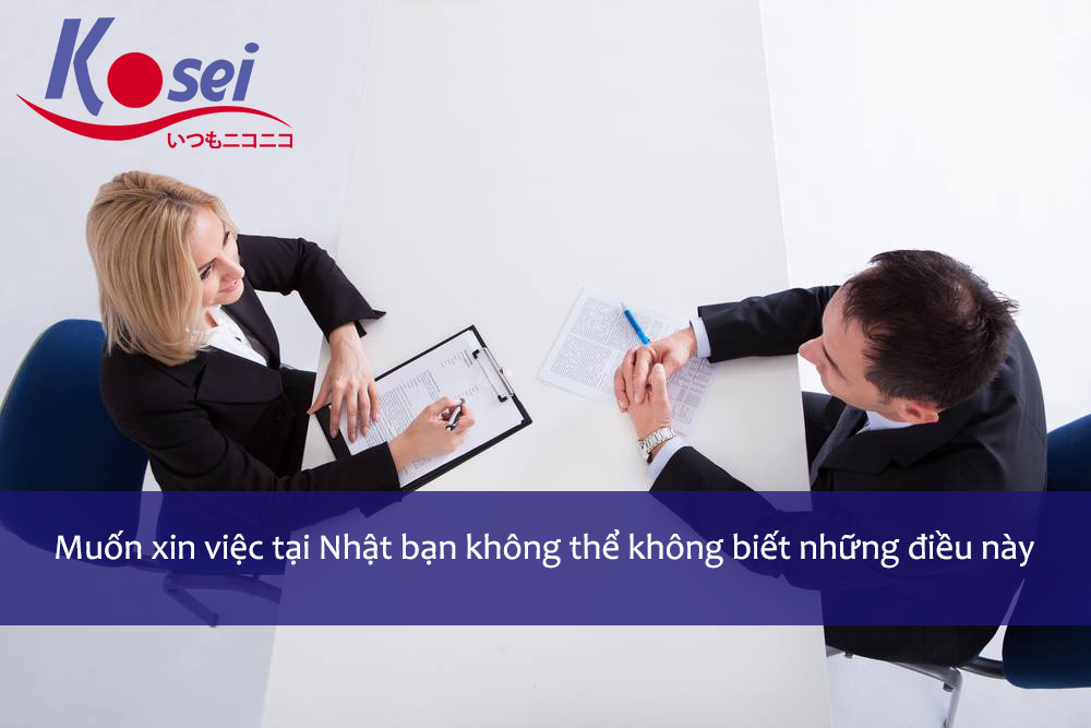 4 Quy Tắc Cần Biết Khi Xin Việc Tại Nhật