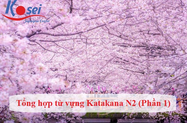 Tổng hợp từ vựng Katakana N2 (Phần 1)