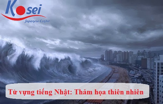 Từ vựng tiếng Nhật chủ đề Môi trường: Thảm họa thiên nhiên
