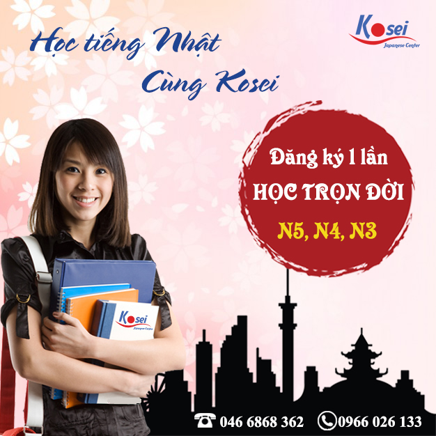 Học Tiếng Nhật Trọn Đời