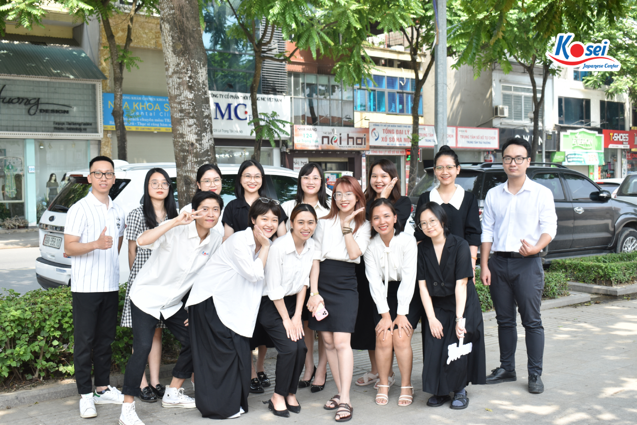 linh vật đại diện cho kosei nihongo, linh vật kosei, công bố linh vật cho kosei nihongo, kosei nihongo