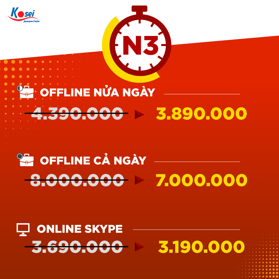 khoá học tiếng nhật tháng 11