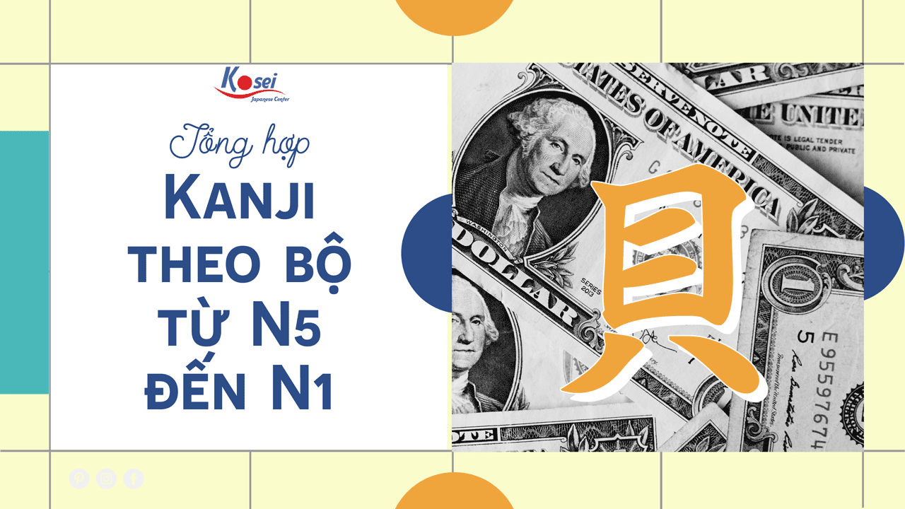 Kanji theo bộ Bối