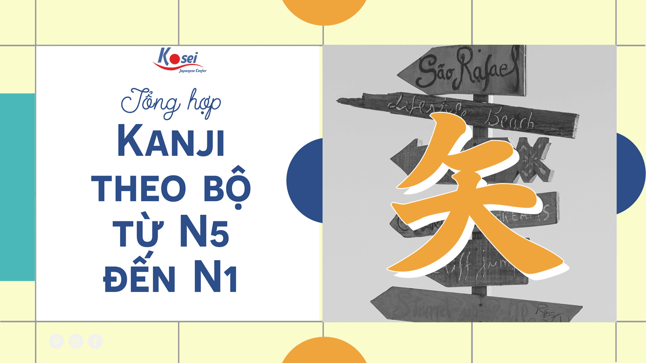 Học Kanji theo bộ Thỉ