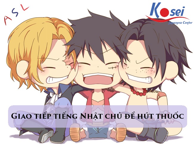 Giao tiếp tiếng Nhật: Chủ đề hút thuốc