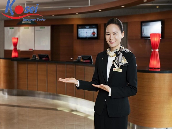 Giao tiếp tiếng Nhật trong công sở: Tại quầy lễ tân