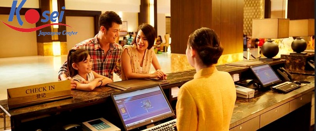 Tổng Hợp 21 Câu Giao Tiếp Tiếng Nhật Check In Trong Khách Sạn