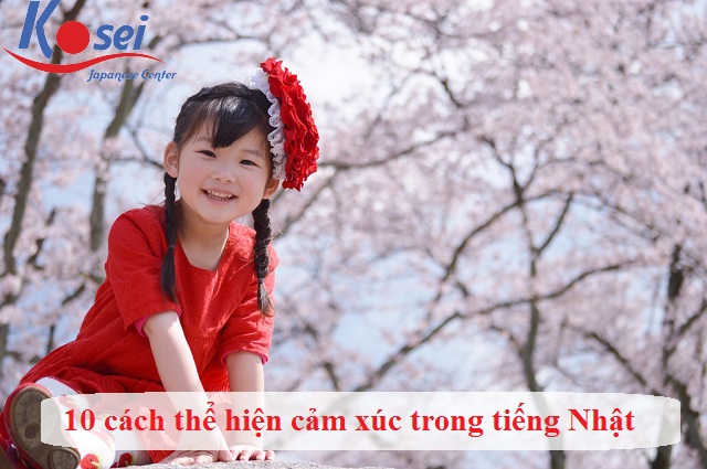 10 cách thể hiện cảm xúc thông thường trong tiếng Nhật