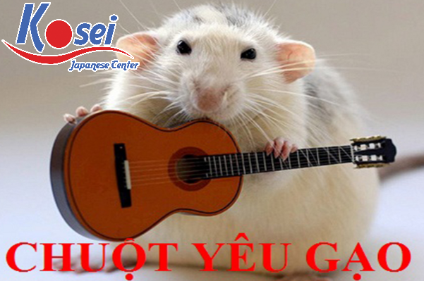 Học tiếng Nhật qua bài hát Chuột yêu gạo