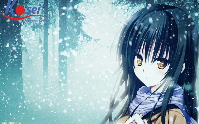 Học tiếng Nhật qua truyện cổ tích: Cô gái tuyết - 雪女(ゆきおんな)