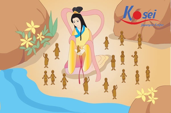 Học tiếng Nhật qua truyện cổ tích: Thần thợ mộc và Thiên nữ