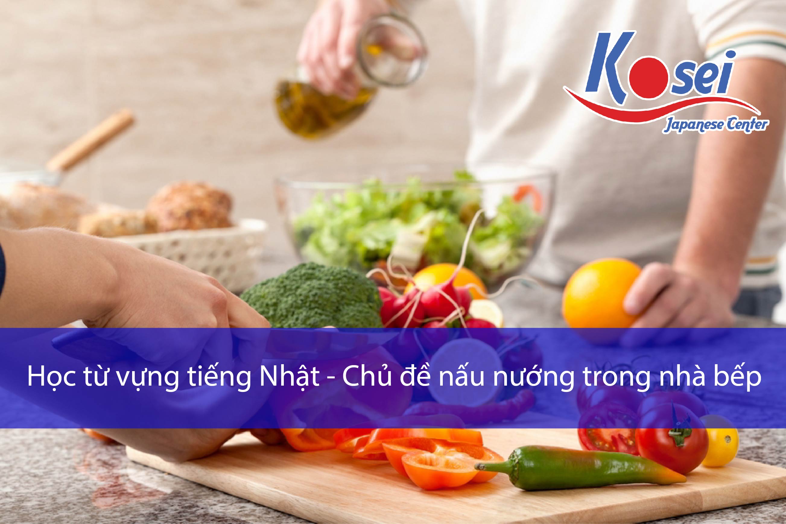 từ vựng tiếng nhật chủ đề nấu nướng