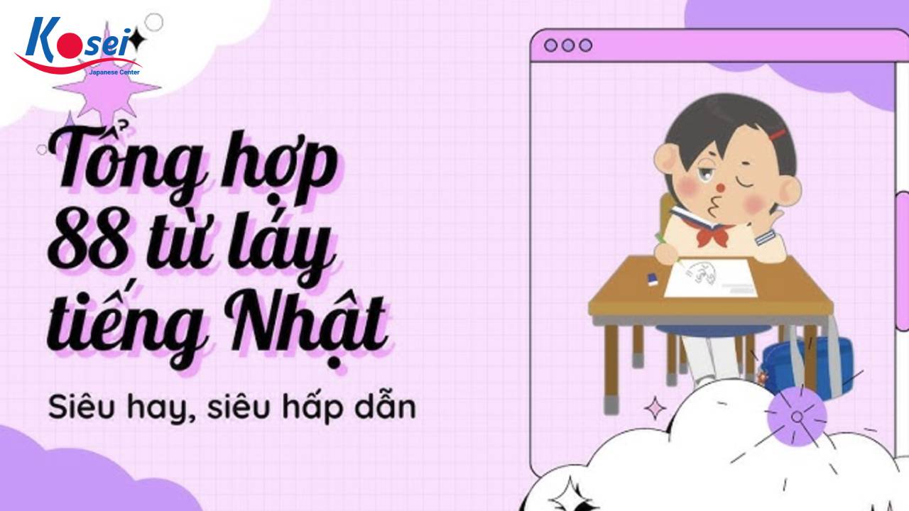 từ láy thường hay bắt gặp trong tiếng Nhật, các từ láy trong n4, các từ láy trong n3