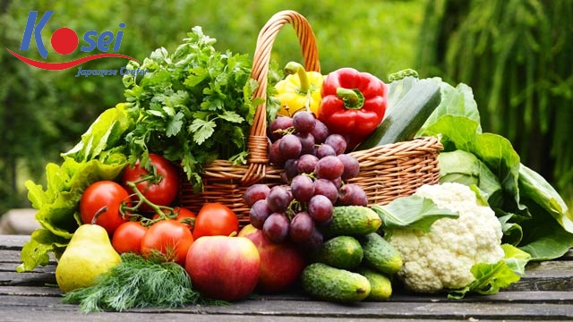 42 Từ Vựng Tiếng Nhật Về Các Loại Rau Củ