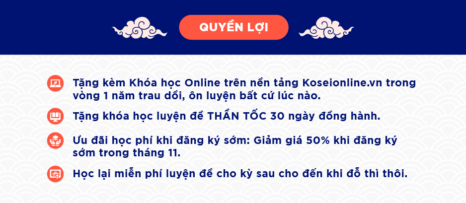 khoá tốc chiến jlpt n3 n2, jlpt