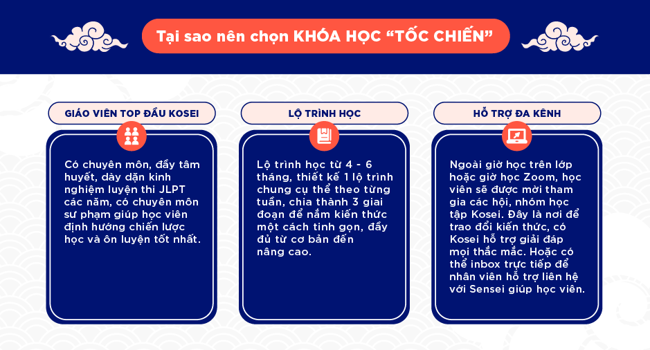 khoá tốc chiến jlpt n3 n2, jlpt