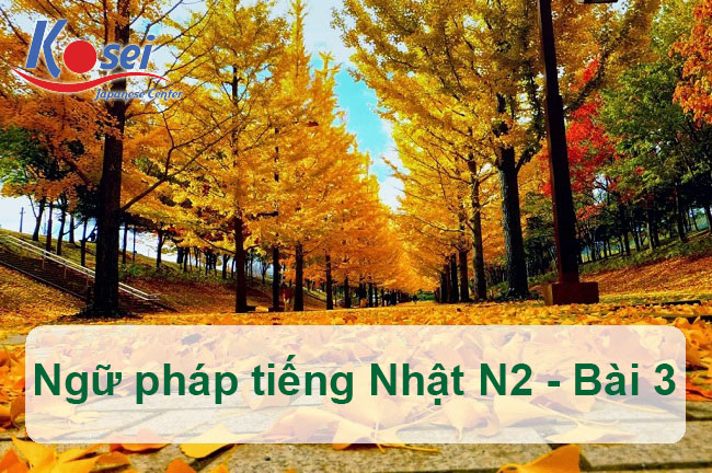 ngữ pháp tiếng nhật n2 bài 3