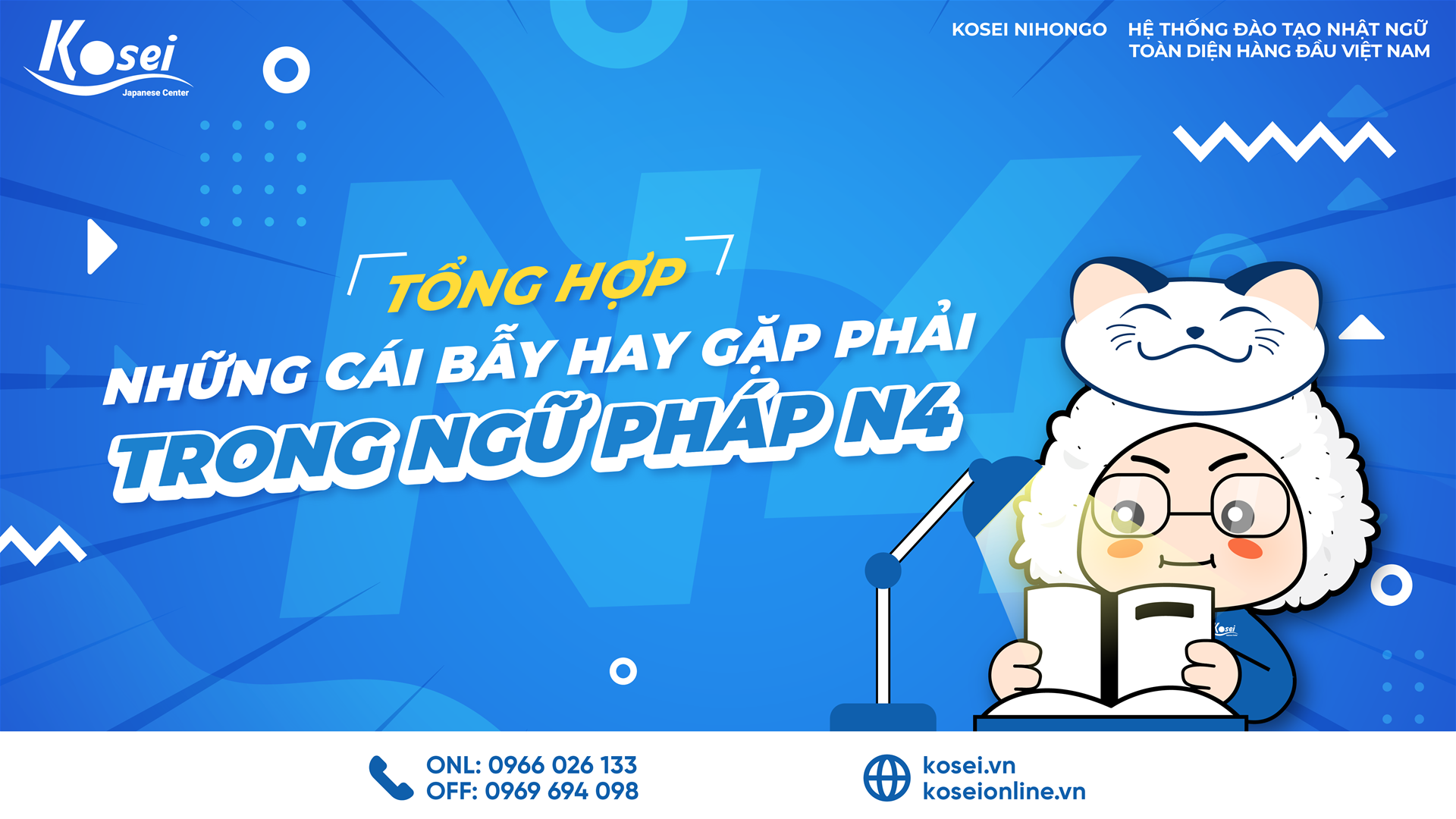 ngữ pháp n4 tiếng nhật, ngữ pháp n4 hay nhầm, ngữ pháp n4 jlpt, ngữ pháp n4 kosei