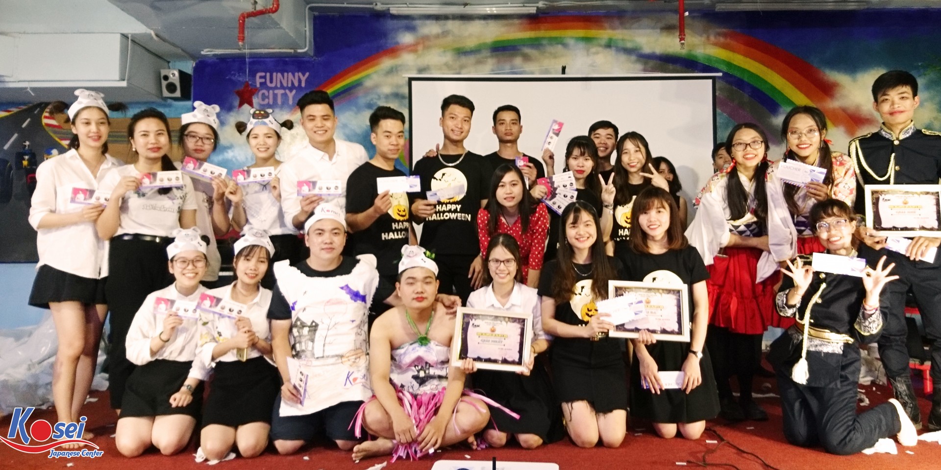 KOSEI HALLOWEEN PARTY - BỮA TIỆC HÓA TRANG ĐẦY MÀU SẮC