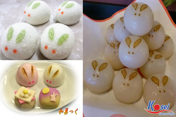 bánh trung thu nhật bản, bánh trung thu của nhật bản, cách làm bánh trung thu nhật bản, bánh trung thu nhật bản mochi