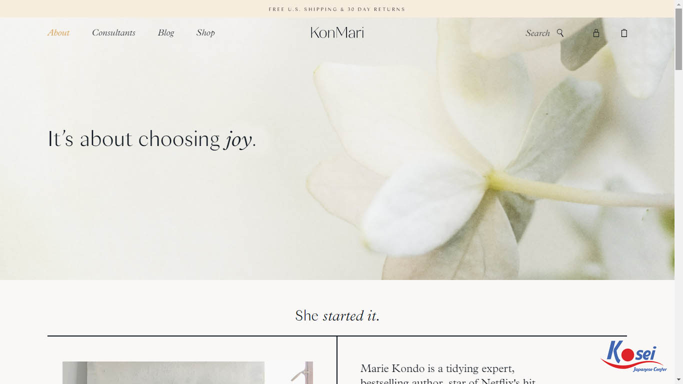 MARIE KONDO, đơn giản là cách bạn lựa chọn niềm vui