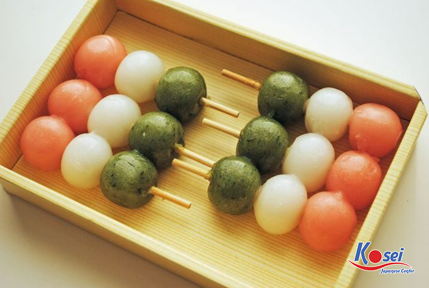 cách làm Dango, làm dango, bánh dango nhật bản mua ở đâu