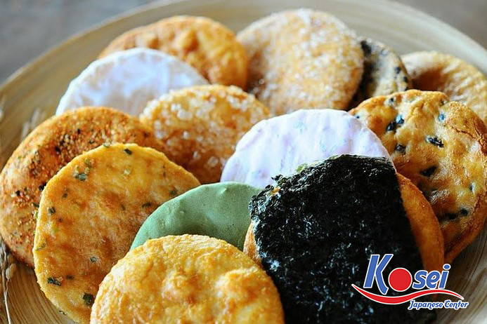 bánh gạo nhật bản, bánh gạo nhật bản nướng, bánh gạo nhật bản là gì, cách làm bánh gạo nhật bản, làm bánh gạo nhật bản
