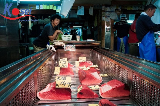 Khám phá chợ cá Tsukiji triệu đô tại Nhật Bản