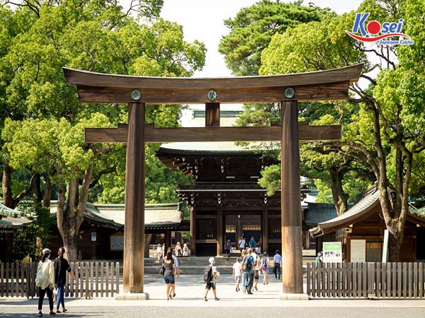 đền thờ Meiji Jingu Nhật Bản
