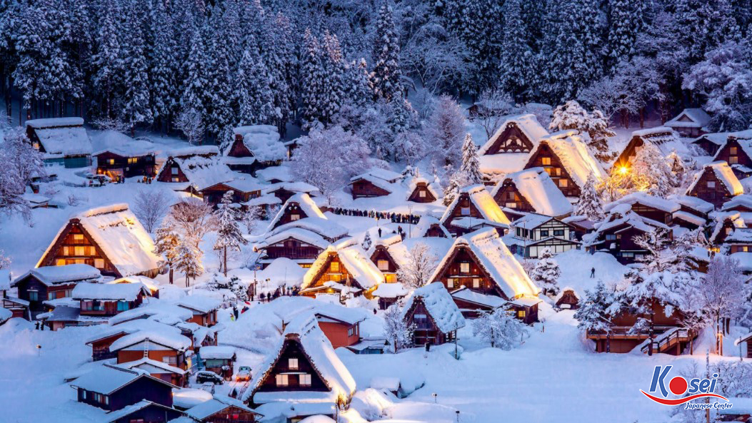làng shirakawago, làng cổ shirakawago mùa đông, làng cổ shirakawago ở đâu, kinh nghiệm đi làng cổ shirakawago, cách đi đến làng cổ shirakawago từ tokyo