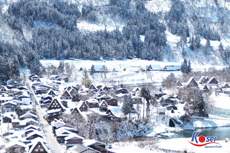 Khám phá và tìm hiểu về ngôi làng cổ Shirakawago mùa đông