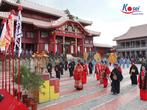 thành cổ shuri tại nhật bản