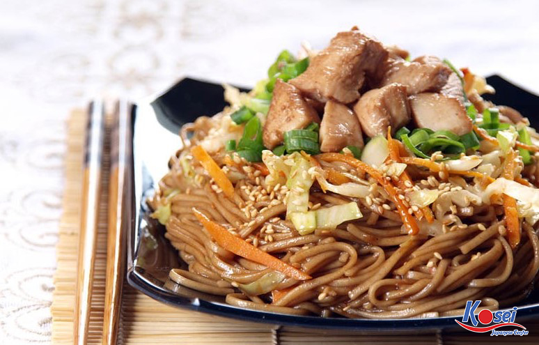 mì xào nhật bản, mì xào nhật, mì xào yakisoba, mì xào yakisoba nhật bản, cách làm mì xào yakisoba