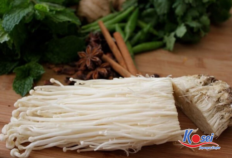 nấm enoki, nấm kim châm enoki, nấm kim châm enoki mushroom, nấm kim châm enoki mushroom, enoki mushroom là gì