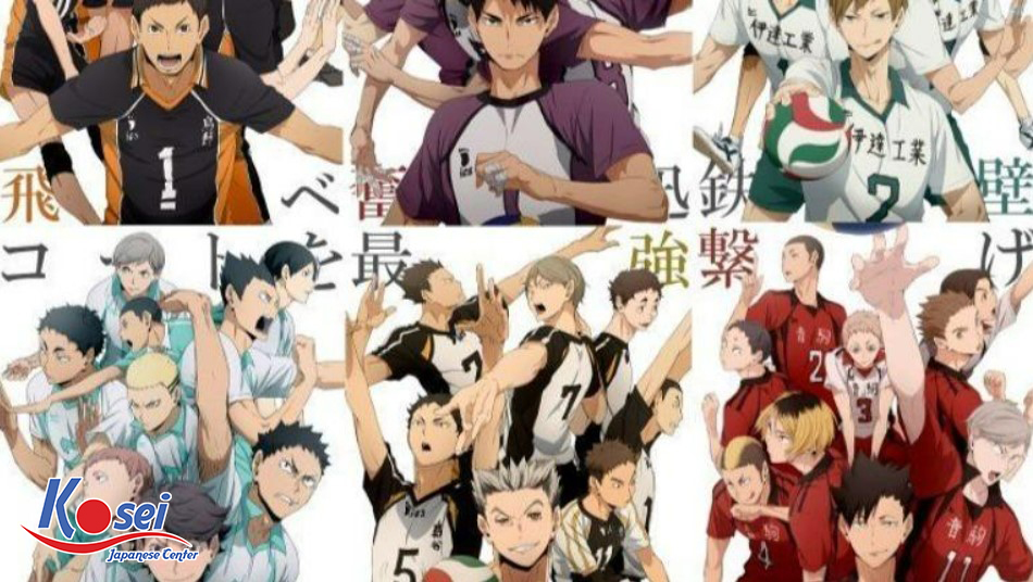 haikyuu các nhân vật, nhân vật được yêu thích nhất haikyuu, nhân vật trong haikyuu, nhân vật haikyuu được yêu thích