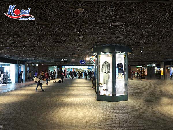 trung tâm thương mại dưới lòng đất nhật bản