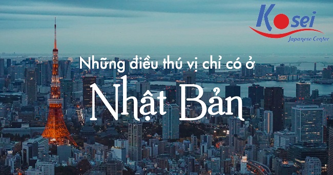Bạn có biết những điều thú vị này của Nhật Bản không ?