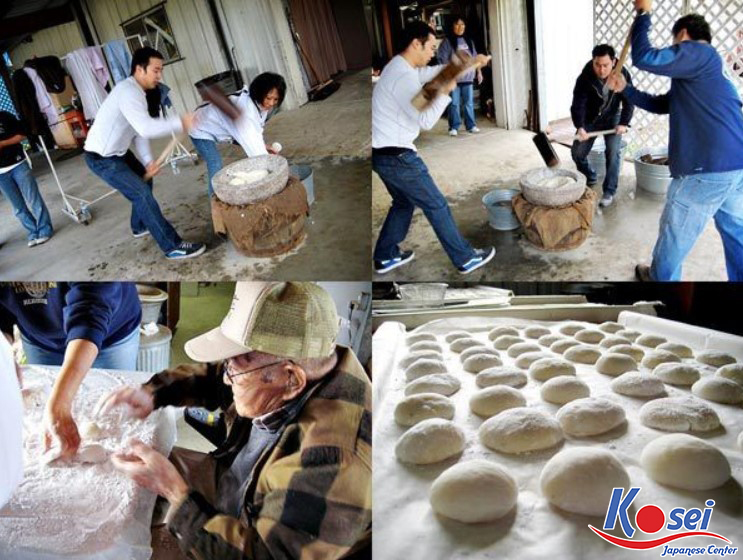 lễ hội Mochitsuki Nhật Bản, lễ hội Mochitsuki, lễ hội Nhật Bản