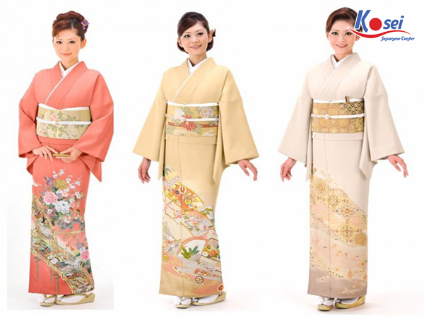 trang phục truyền thống kimono nhật bản