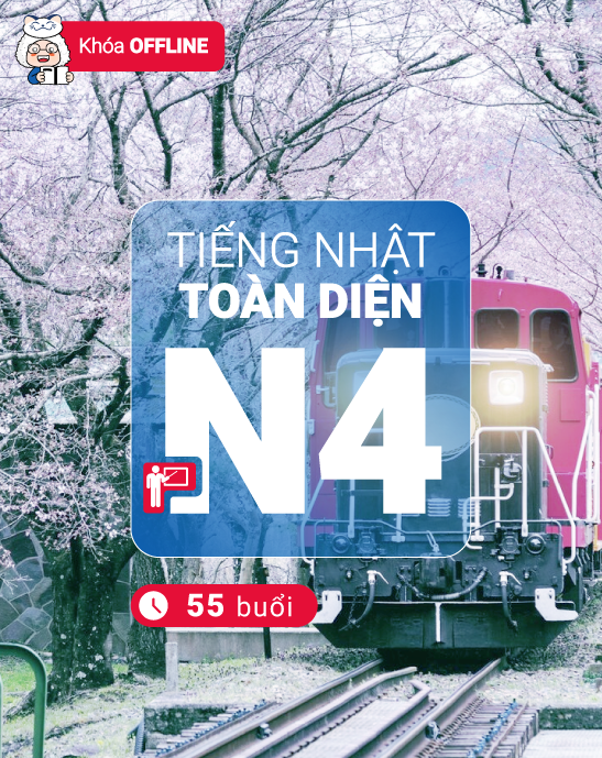 Khoá học tiếng Nhật N4 Toàn Diện